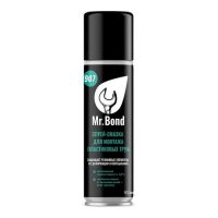Mr.Bond 907 Спрей-смазка для монтажа пластиковых труб ПВХ, 400г