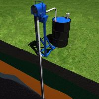 Скиммер-нефтесборщик для скважин и колодцев PetroXtractor