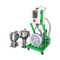 Hopper loader with one driving two - Бункер-загрузчик с одним приводом (один управляет двумя)