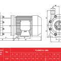 Центробежный насос с магнитной муфтой AlphaDynamic ADM 10