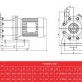 Центробежный насос с магнитной муфтой AlphaDynamic ADM 50